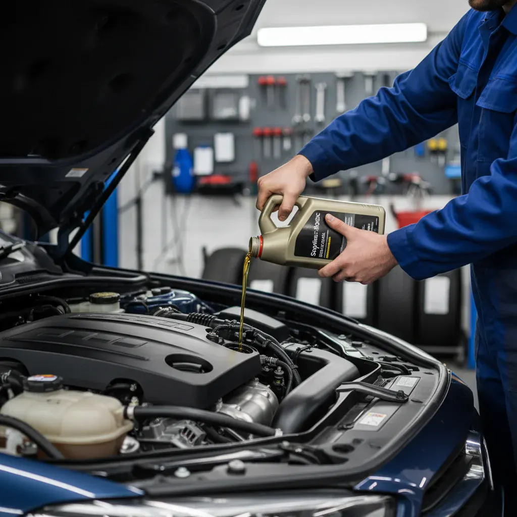mechanic-pouring-synthetic-oil-into-a-car-engine