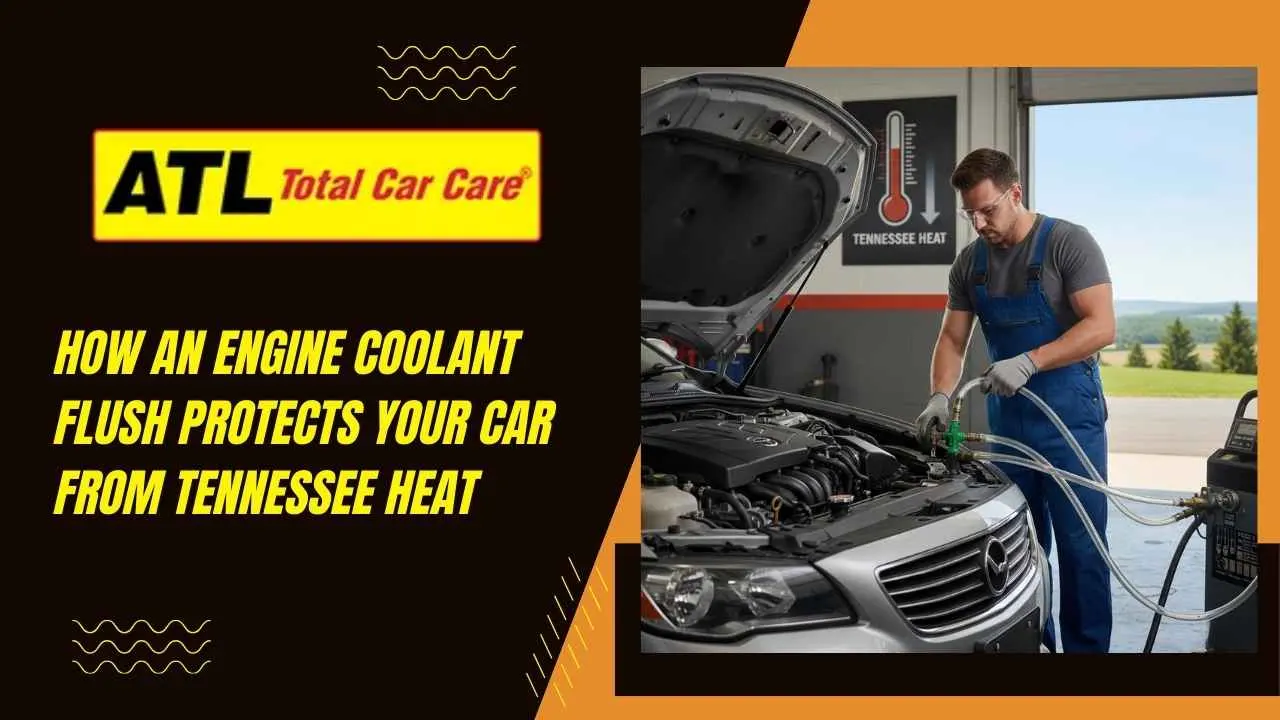 How an Engine Coolant Flush Protects Your Car from Tennessee Heat