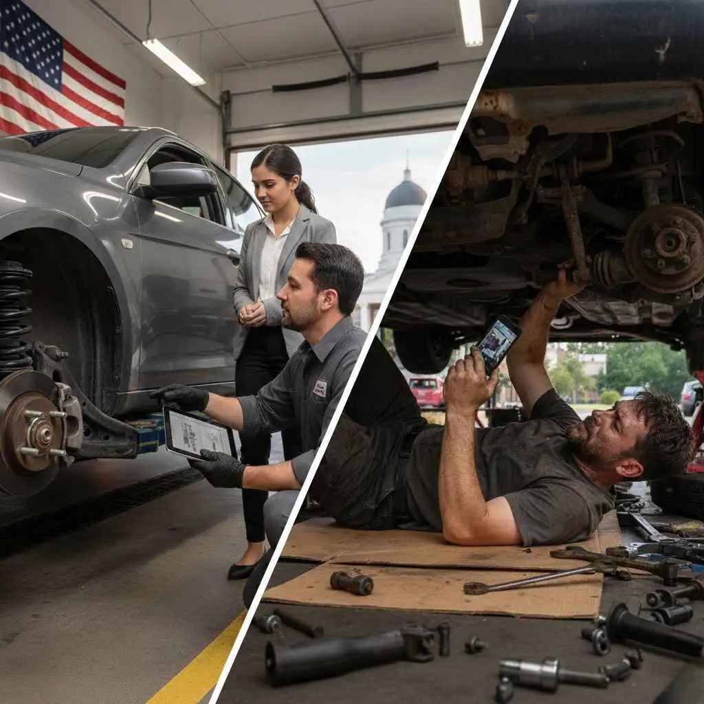 Professional vs. DIY Suspension Repair