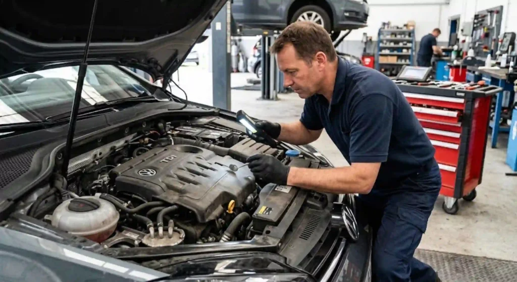 Professional engine inspection and service